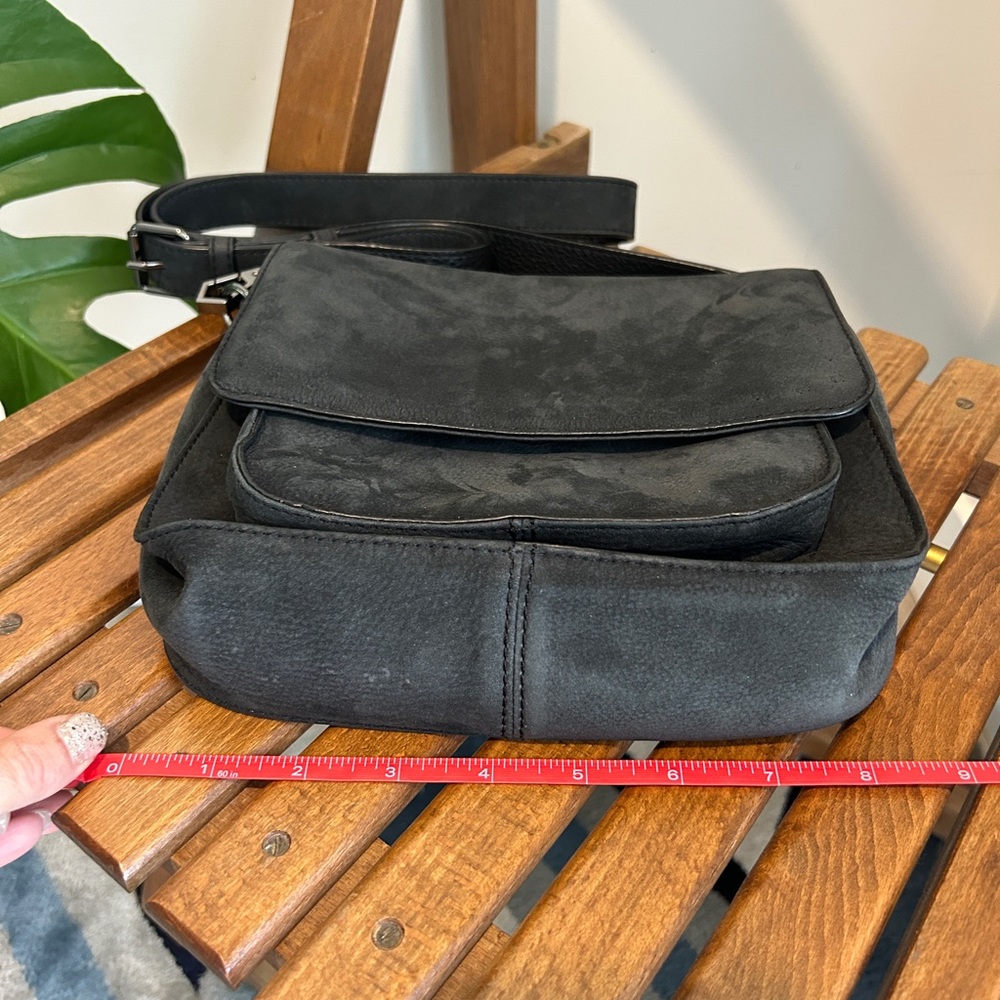 Rebecca Minkoff Leather Suede Exterior ~ adjustable crossbody strap - Picture 15 of 16